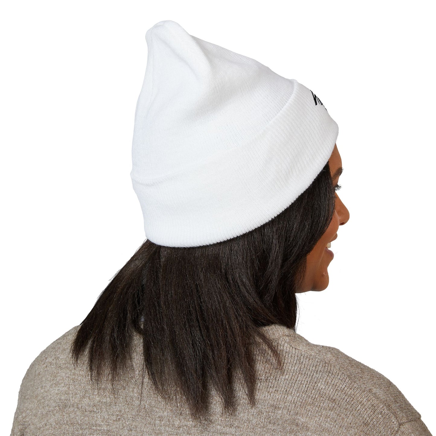 4GO Cuffed Beanie with Embroidery - Cozy, Stylish Winter Hat, Perfect for Gifting, Streetwear, Casual Outfits, Cold Weather Wear
