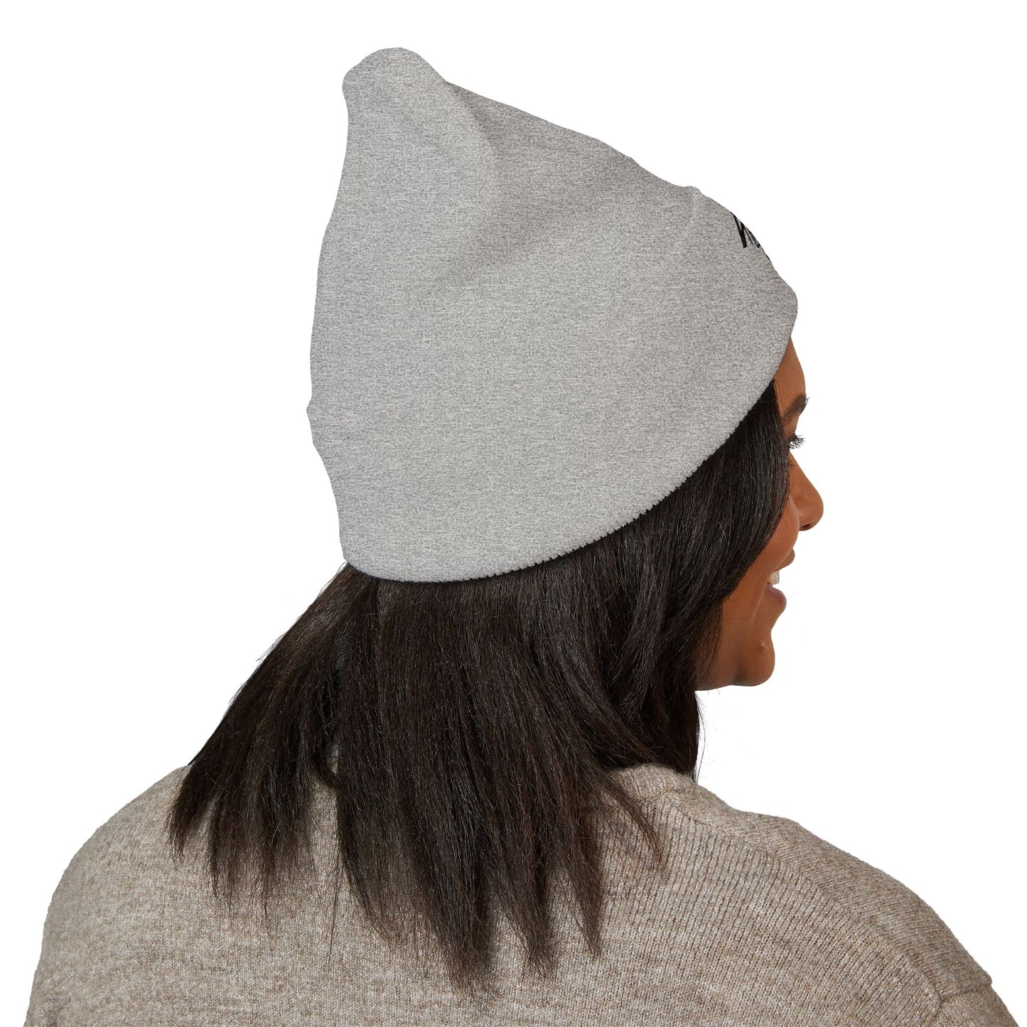 4GO Cuffed Beanie with Embroidery - Cozy, Stylish Winter Hat, Perfect for Gifting, Streetwear, Casual Outfits, Cold Weather Wear