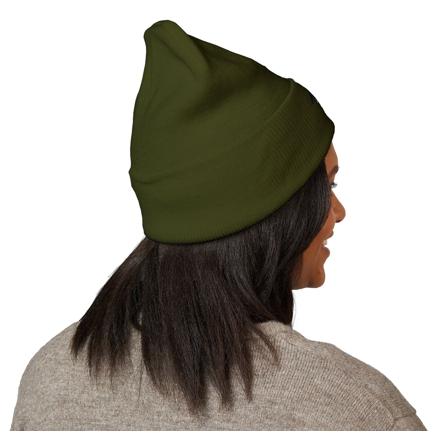 4GO Cuffed Beanie with Embroidery - Cozy, Stylish Winter Hat, Perfect for Gifting, Streetwear, Casual Outfits, Cold Weather Wear