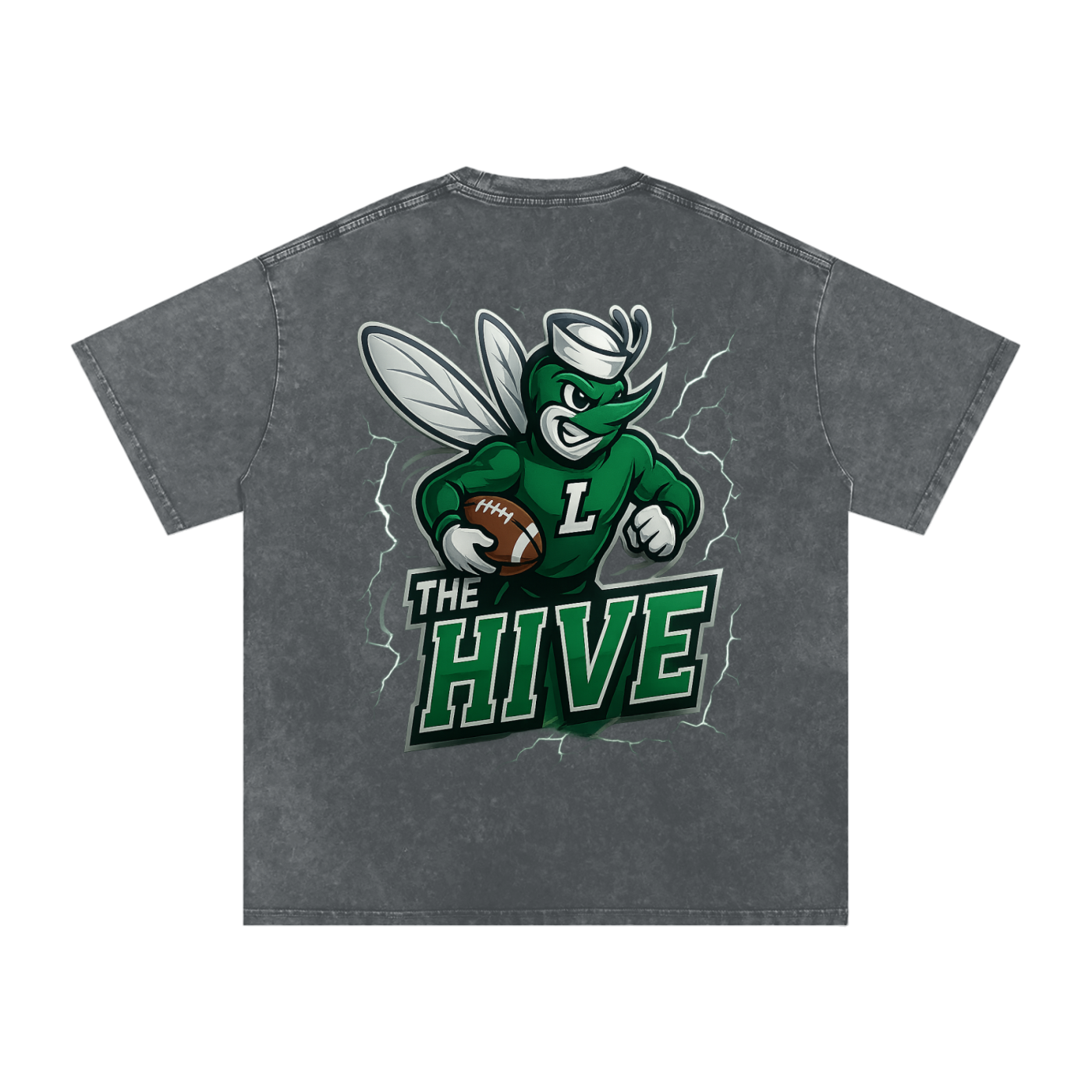 Lincoln High Washed Graphic Tee*Runs Small Please Go Size Up For Comfort*