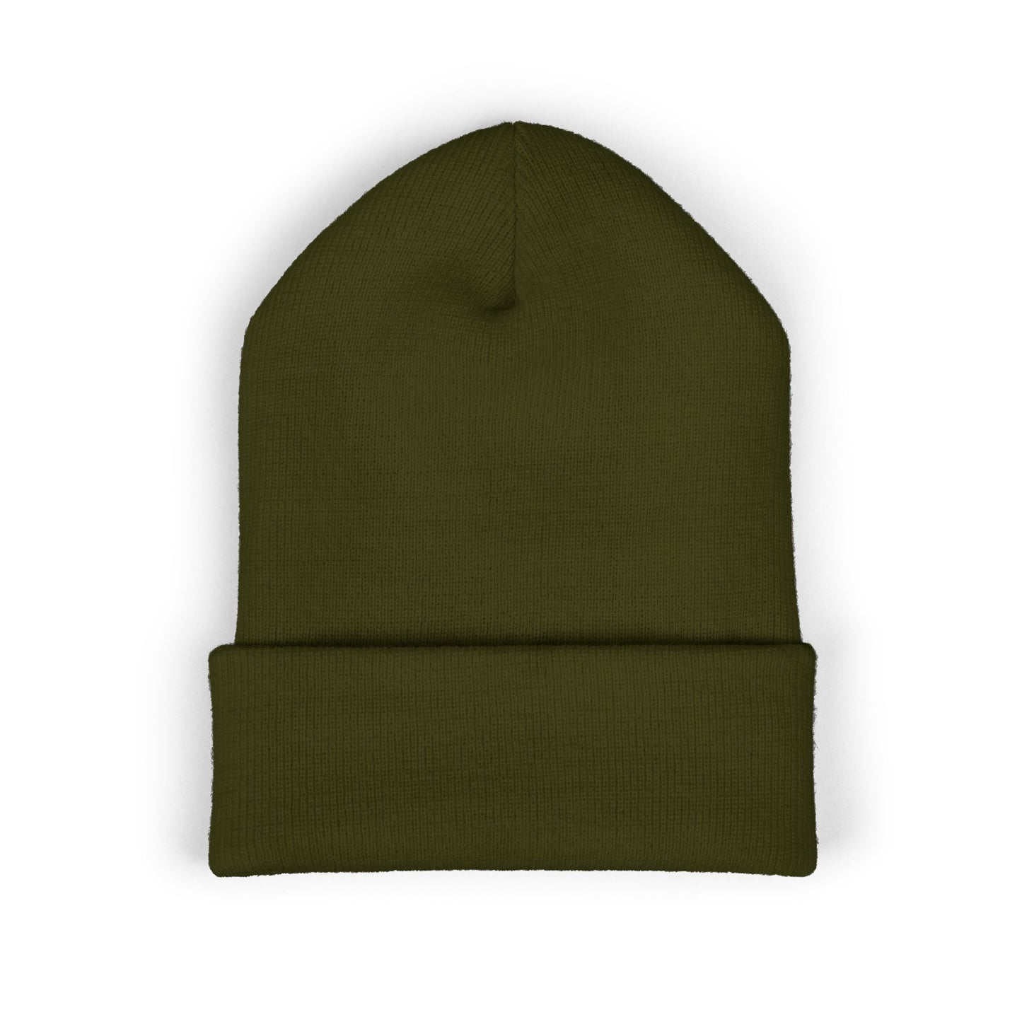 4GO Cuffed Beanie with Embroidery - Cozy, Stylish Winter Hat, Perfect for Gifting, Streetwear, Casual Outfits, Cold Weather Wear
