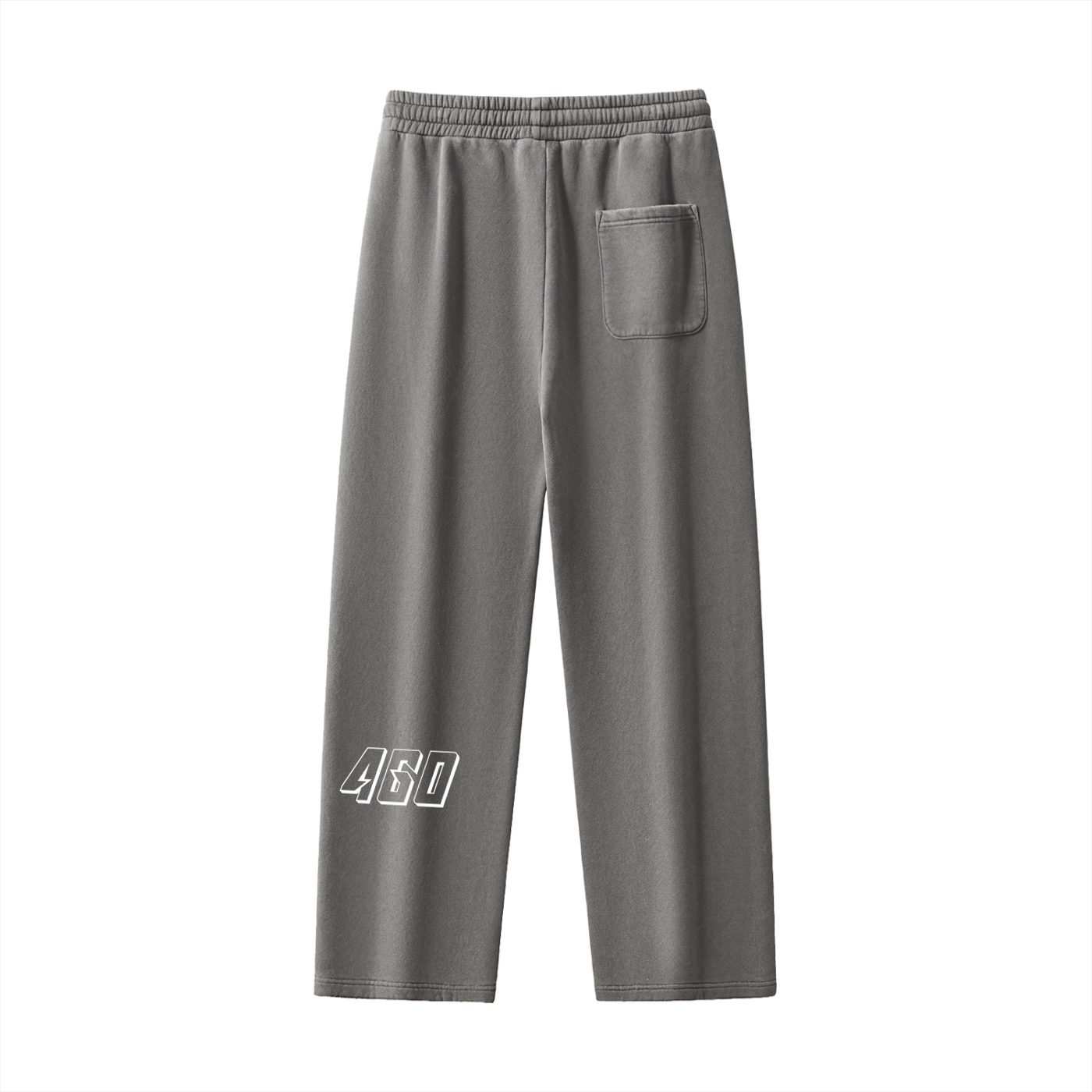 Frayed Enzyme Washed Fleece Sweatpants