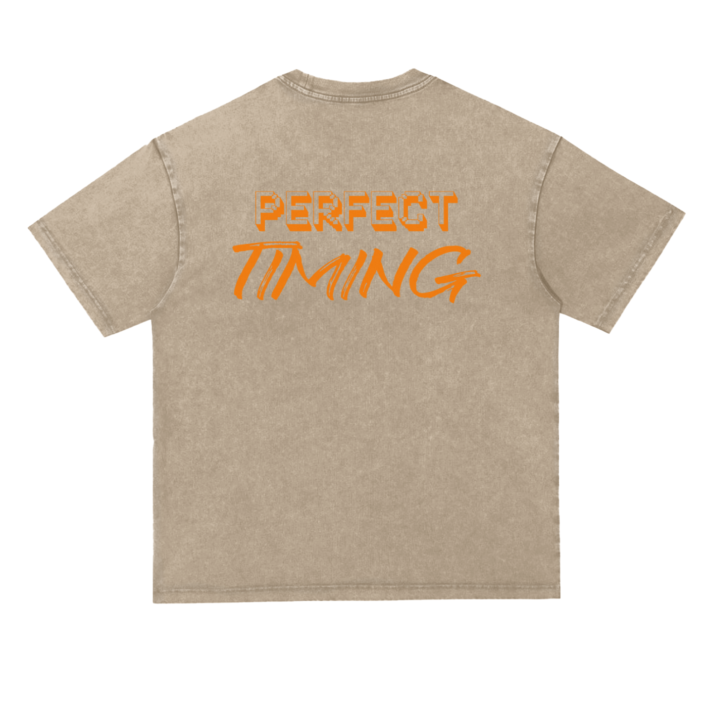 Shadeur Perfect Timing Snow Washed Oversize T-Shirt