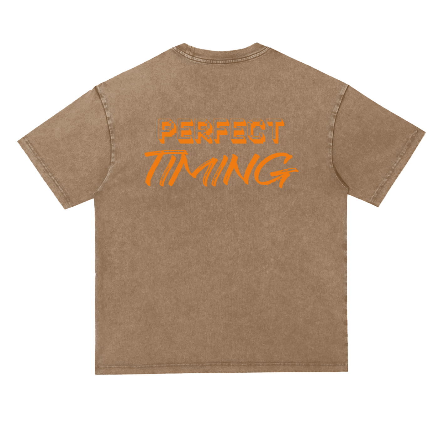 Shadeur Perfect Timing Snow Washed Oversize T-Shirt